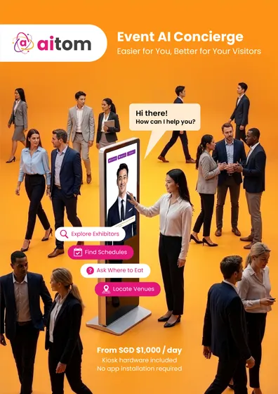 4-page Event AI Concierge Brochure